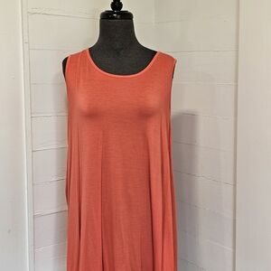 Flowy Tangerine Tank For Women